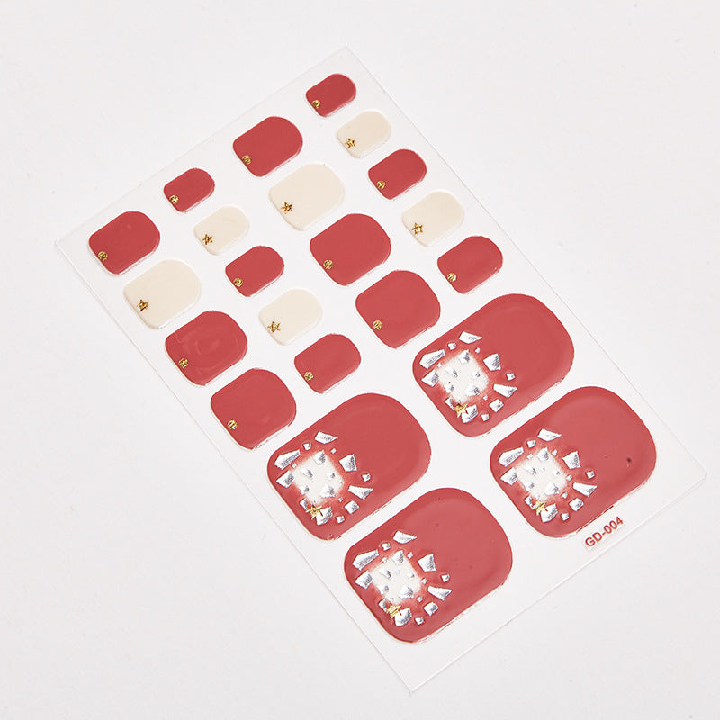 Nail stickers foot stickers 22 small stickers