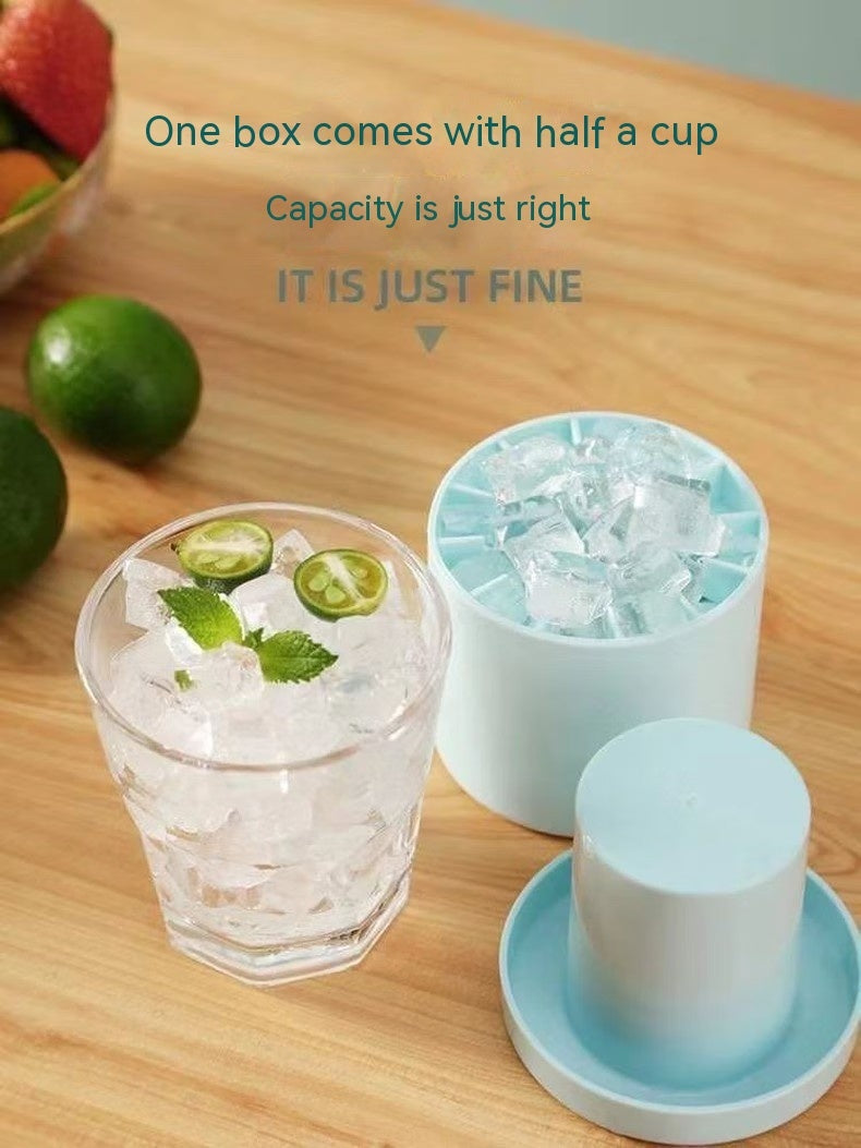 Silicone Household Cylinder Ice Cube Mold