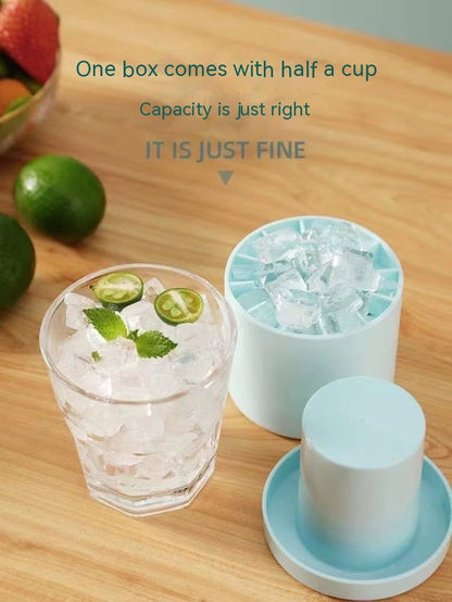 Silicone Household Cylinder Ice Cube Mold