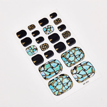 Nail stickers foot stickers 22 small stickers