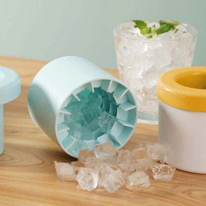 Silicone Household Cylinder Ice Cube Mold