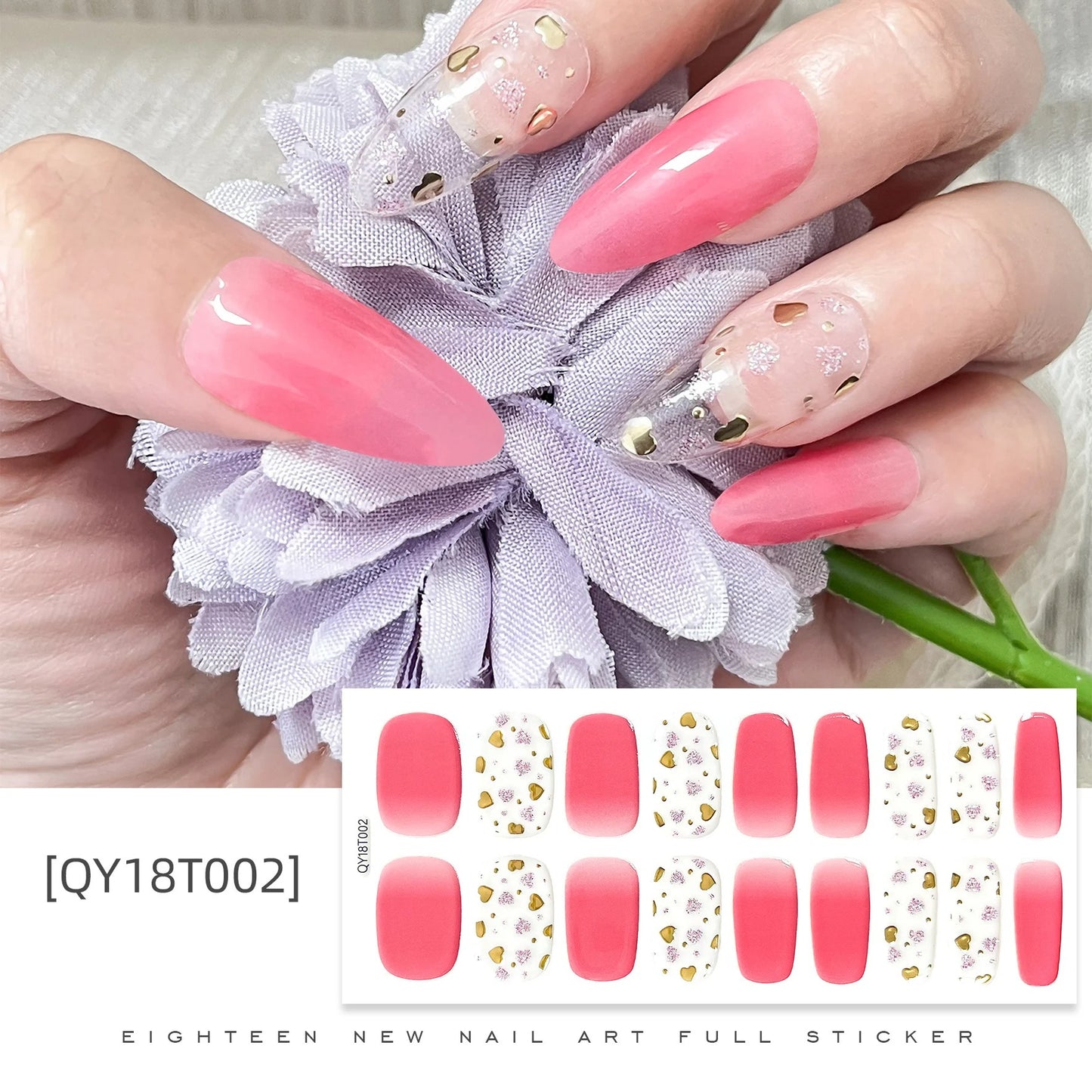 UV Adult Nail Art Stickers